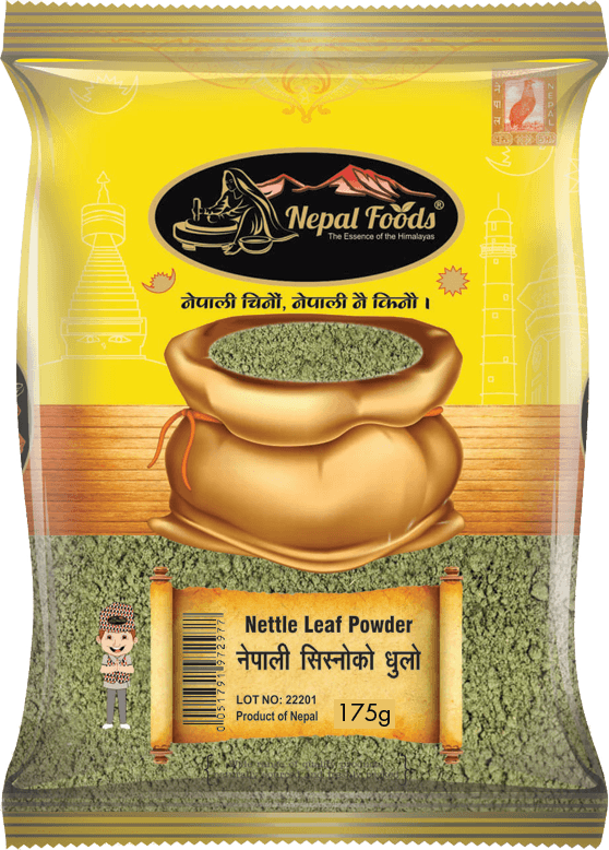NETTLE LEAF POWDER 175G – authentic Nepali product available in the UK