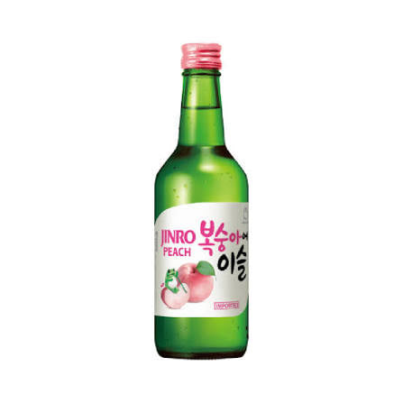 Jinro peach Soju 350ml – authentic Nepali product available in the UK