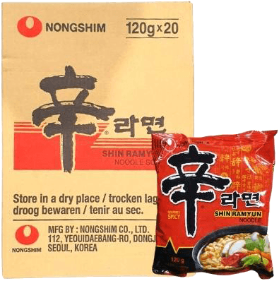 N.SHIM SHIN RAMYUN Multi pack 40 Pec Box image 0