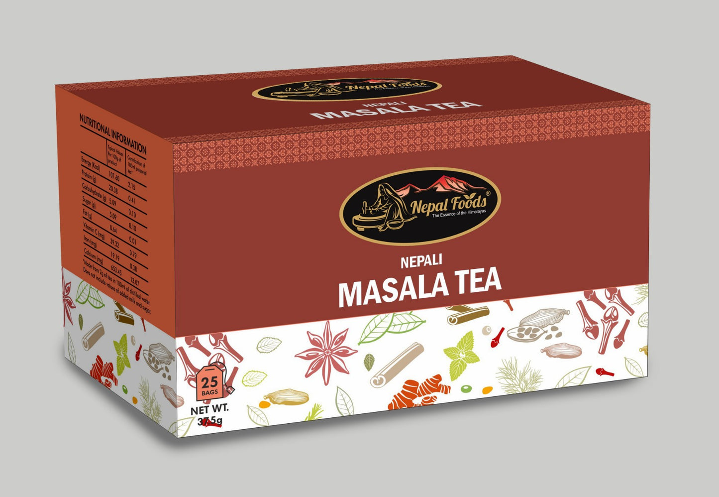 Masala Tea (25 tea Bags) – authentic Nepali product available in the UK