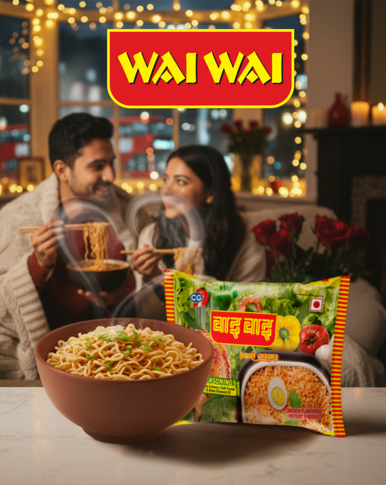 WAI WAI CHICKEN 30 PACK image 1