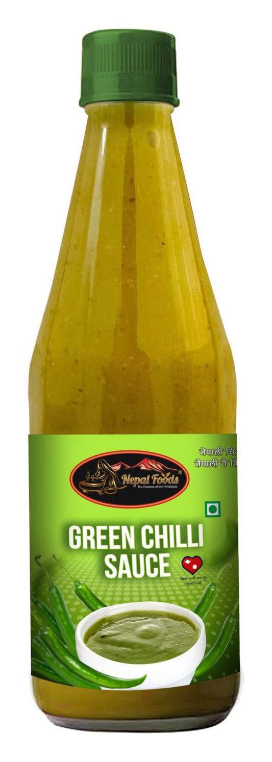 Green Chilly Sauce 500g – authentic Nepali product available in the UK