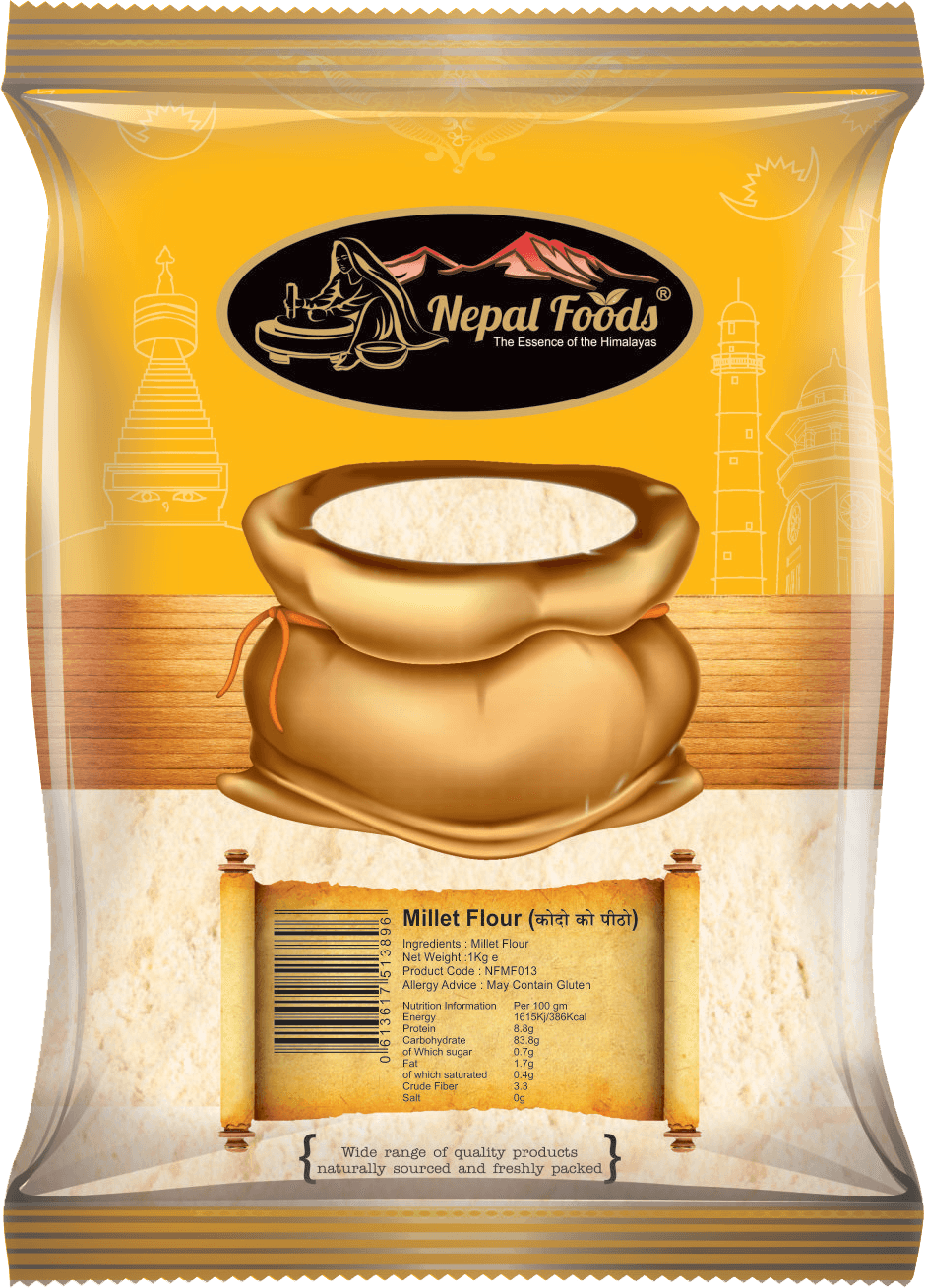 MILLET FLOUR 1KG image 0