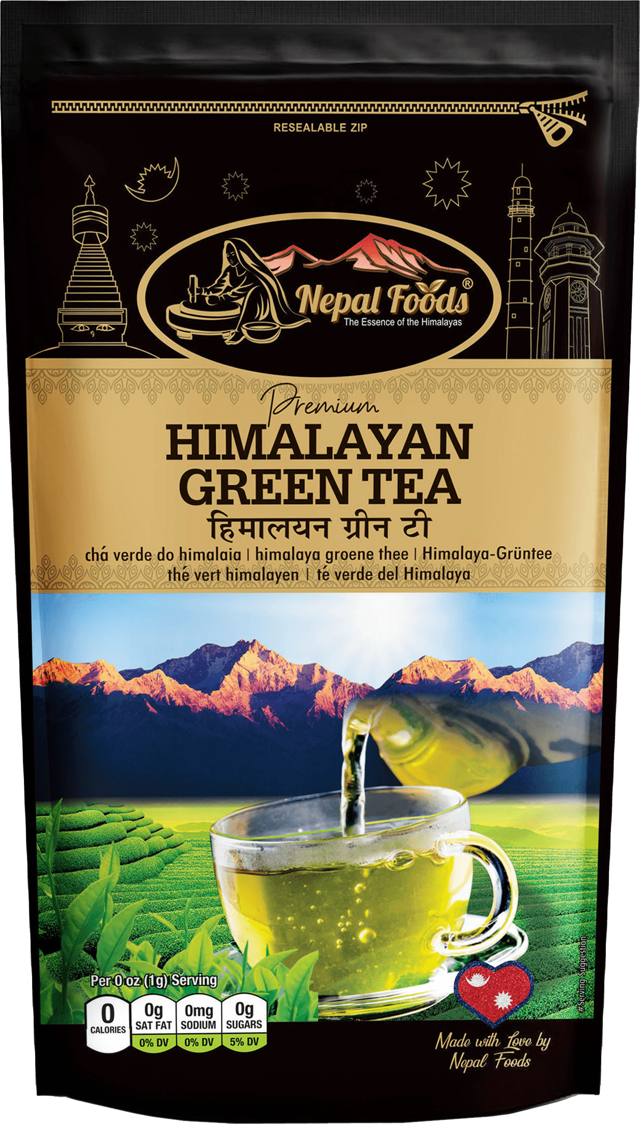 HIMALAYAN GREEN TEA 35g – authentic Nepali product available in the UK