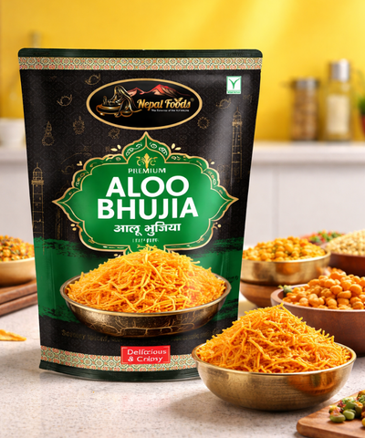 Premium Aloo Bhujia – Nepali Crispy Snack UK
