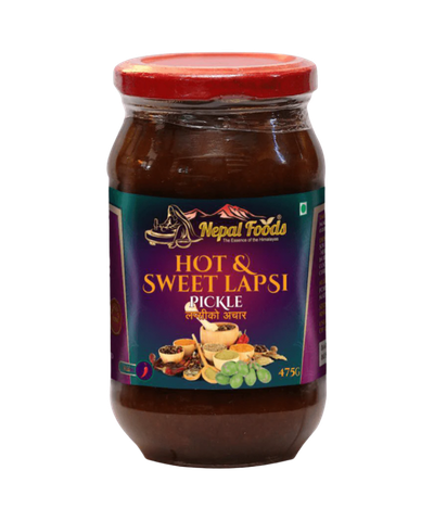 Hot & Sweet Lapsi Pickle 475g – Nepali Hog Plum Achar | Buy in UK