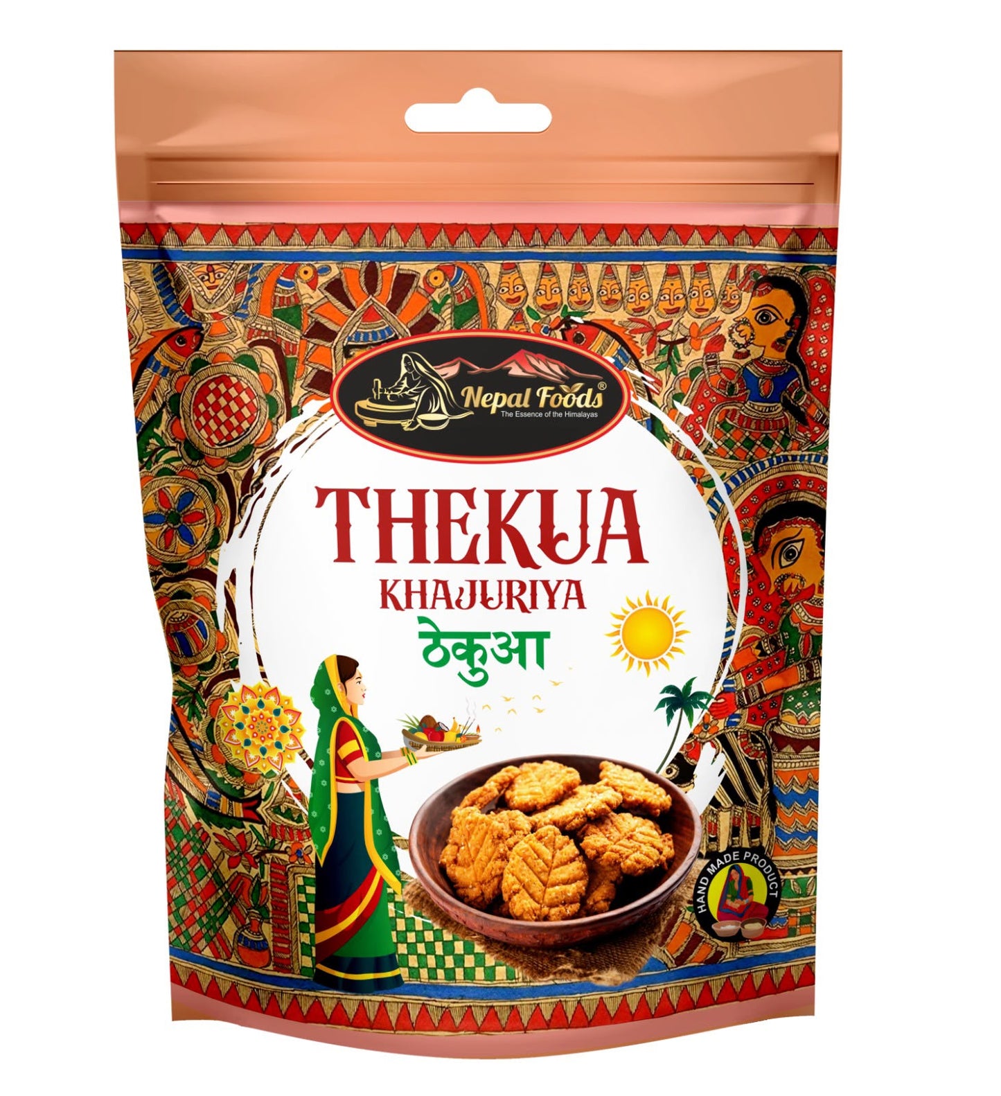 Thekua Khajuriya (ठेकुआ) – Traditional Nepali Handmade Biscuit