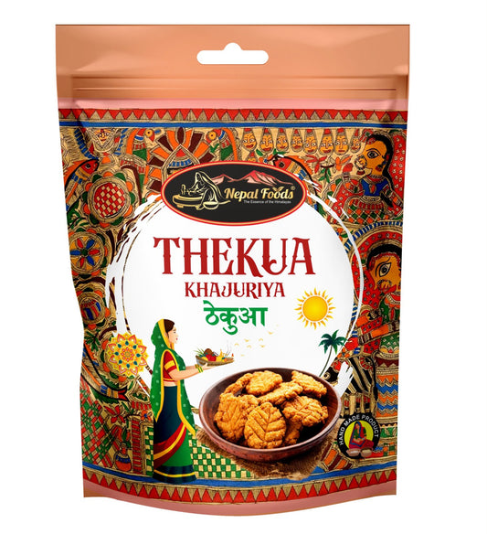Thekua Khajuriya (ठेकुआ) – Traditional Nepali Handmade Biscuit