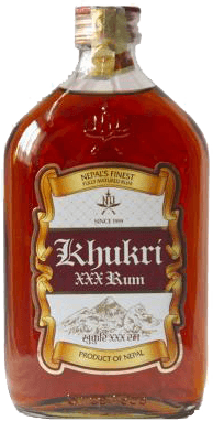KHUKRI XXX RUM 180ML – authentic Nepali product available in the UK