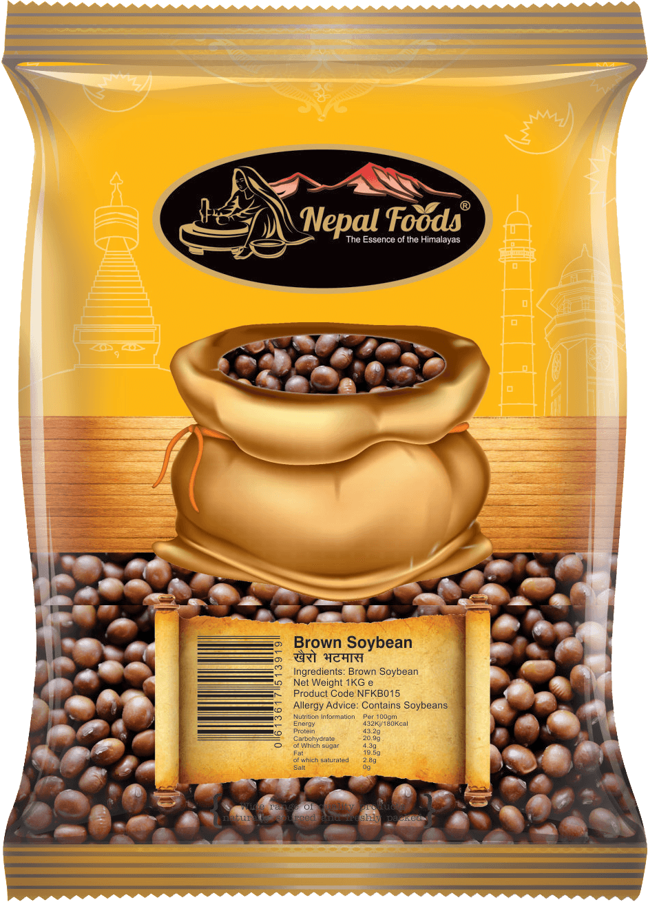 SOYA BEAN BROWN 2lbs image 0