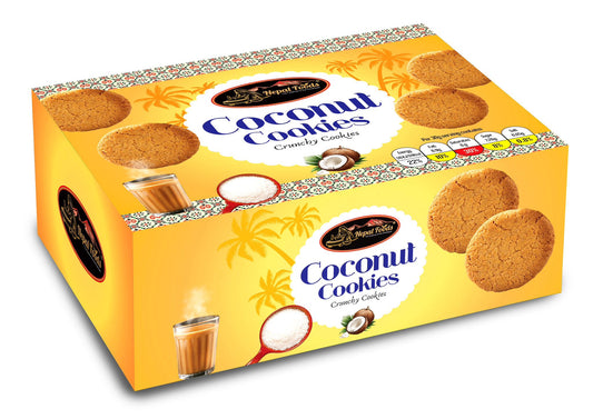 Coconut Almond Cookies 180g – authentic Nepali product available in the UK