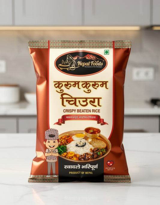 Kurum kurum Chiura 700g (Nepali Favourite) – authentic Nepali product available in the UK