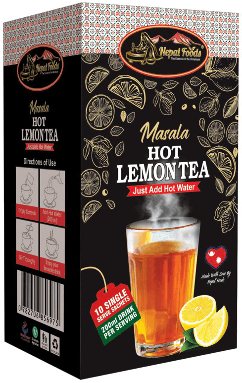 Hot lemon Tea 200g – authentic Nepali product available in the UK