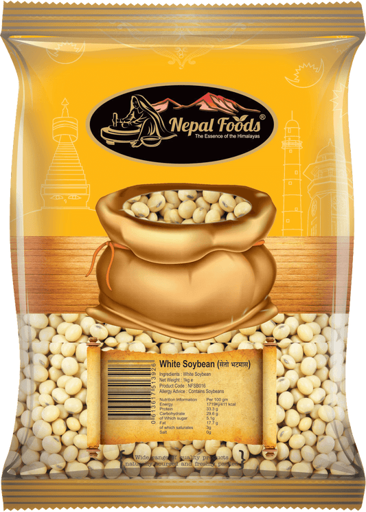 SOYBEAN WHITE 2lb image 0