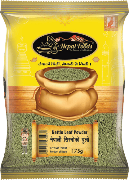 NETTLE LEAF POWDER 175G – authentic Nepali product available in the UK