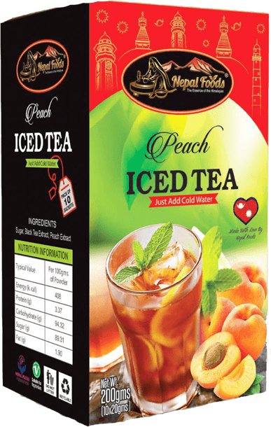PEACH ICE TEA 200G – authentic Nepali product available in the UK