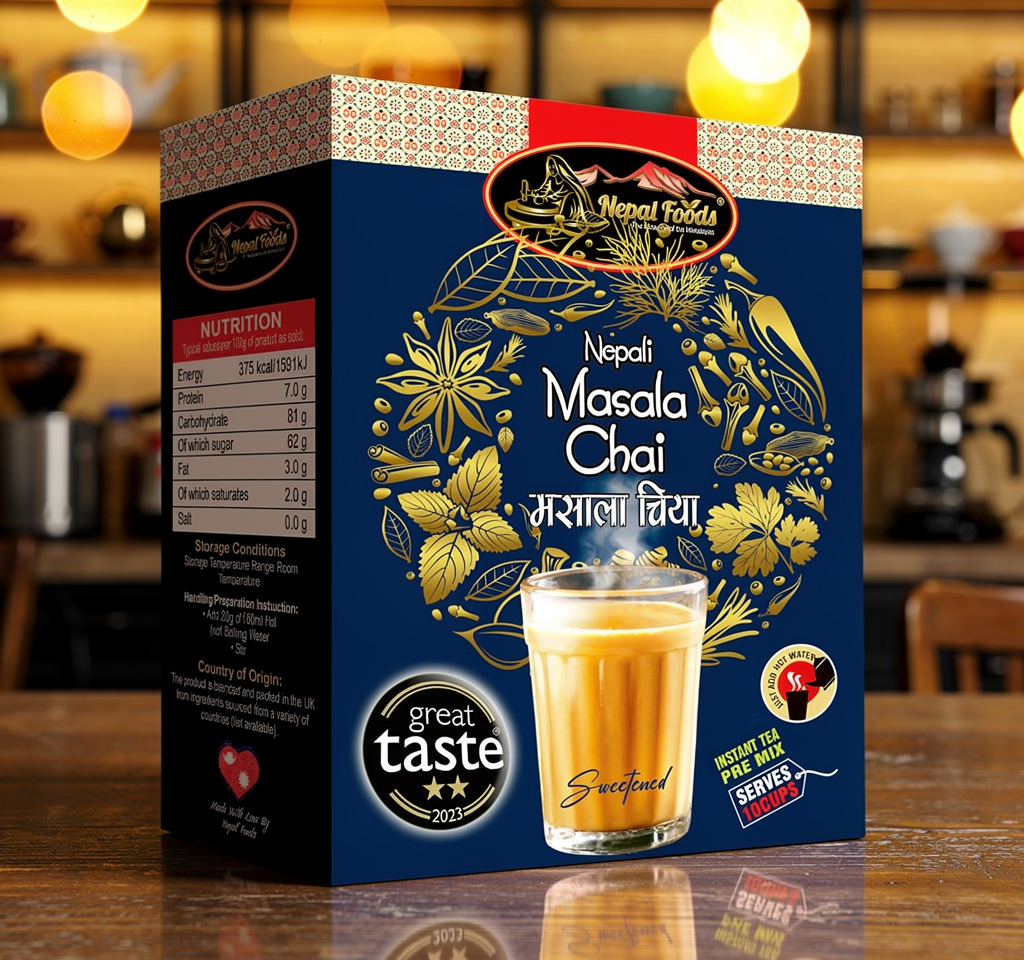 Nepali Masala chai  200g (10's) (Great Taste Award ⭐️⭐️Winner) image 3
