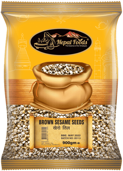 NATURAL SESAME SEEDS 900g – authentic Nepali product available in the UK