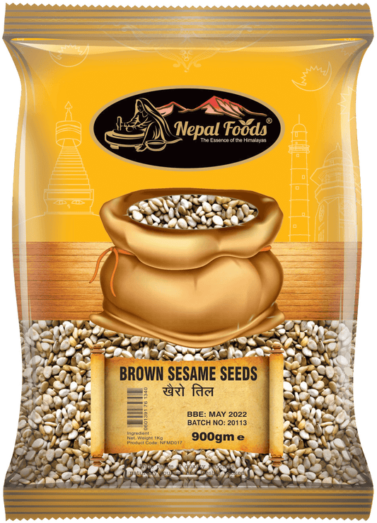NATURAL SESAME SEEDS 900g – authentic Nepali product available in the UK