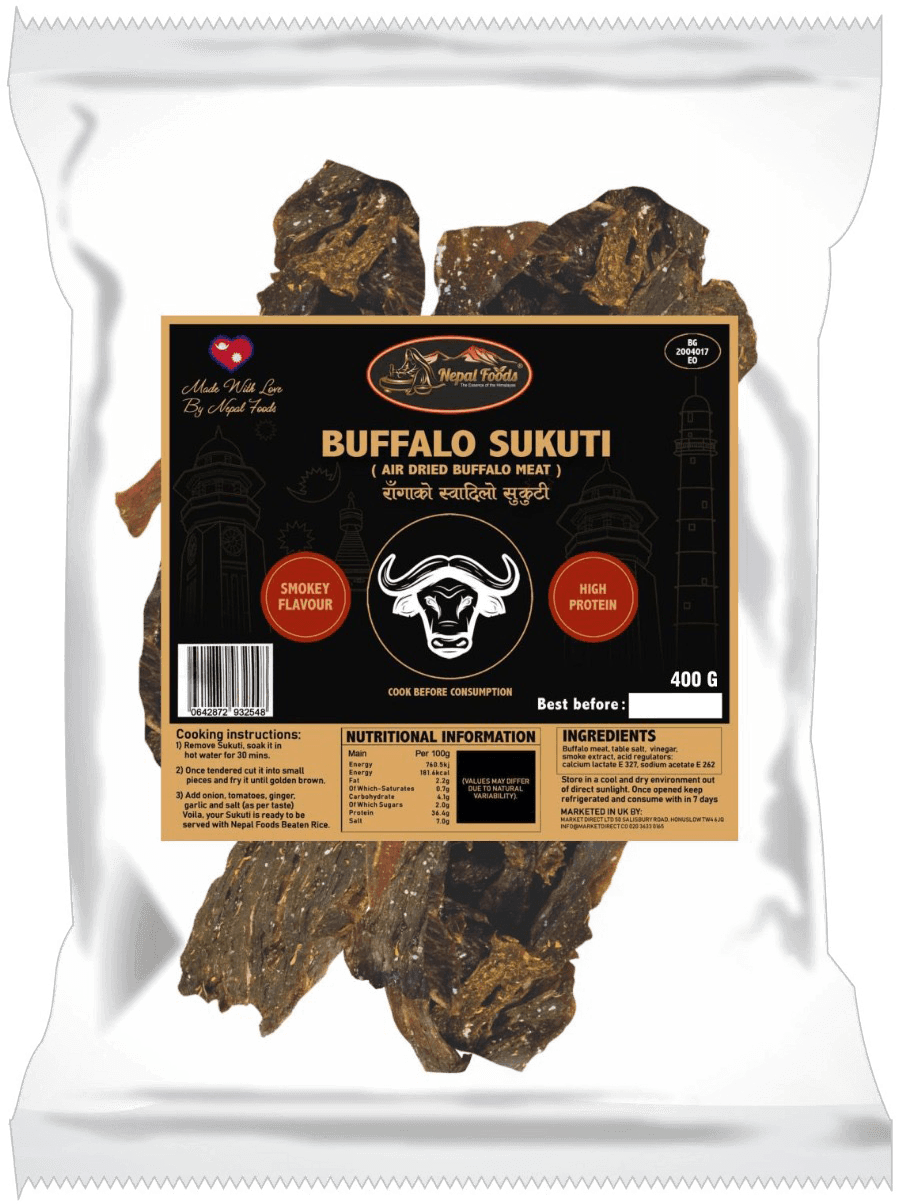 BUFFALO SUKUTI 400g – authentic Nepali product available in the UK