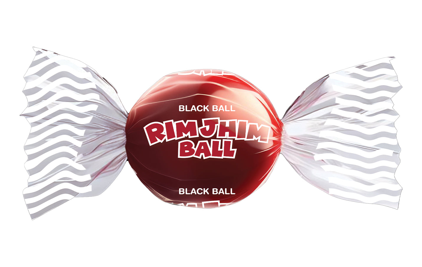 Rimjhim Ball. Black Candy 120pec Jar image 1