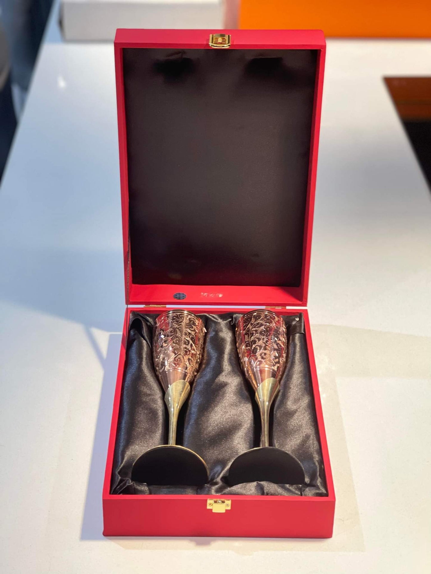 Handmade Champagne Glass set image 1