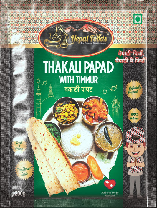 Thakali Papad with Timmur  image 0