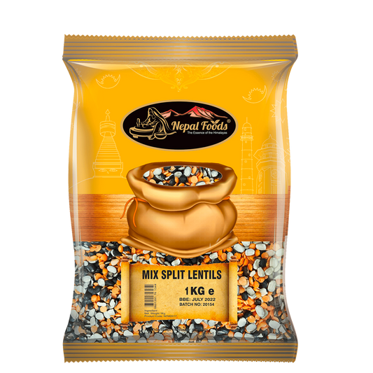 MIXED LENTILS 1kg – authentic Nepali product available in the UK