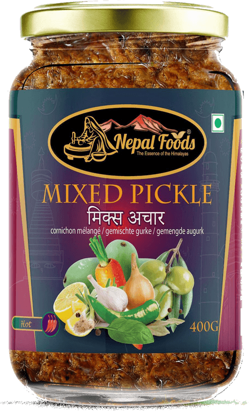 MIXED PICKLE 400g – authentic Nepali product available in the UK