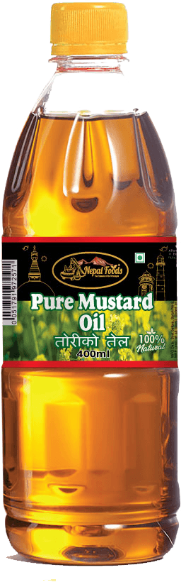 PURE MUSTARD OIL 400ml image 0