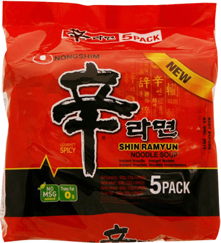 N.SHIM SHIN RAMYUN x5 image 0