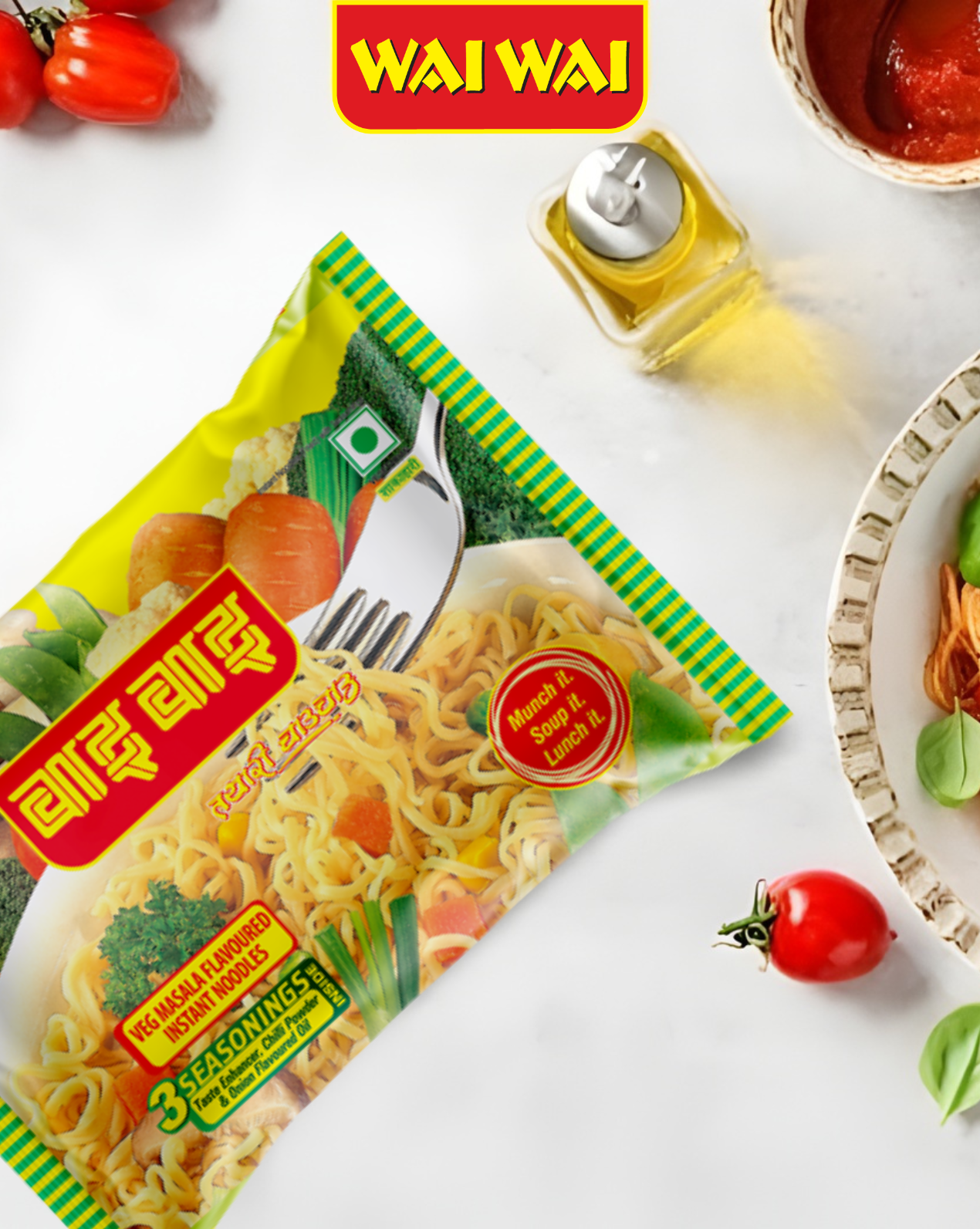 WAI WAI VEG X5 image 1