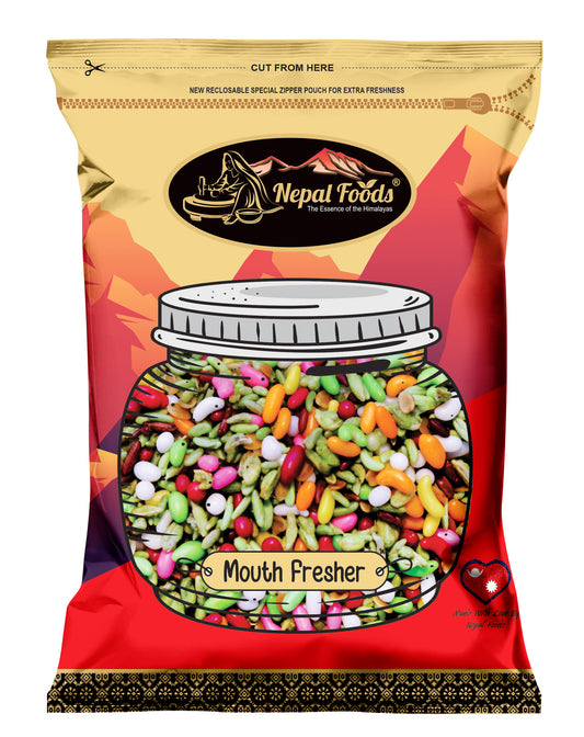 Mouth Fresher (Fennel Seed coated with Sugar) 400g   image 0