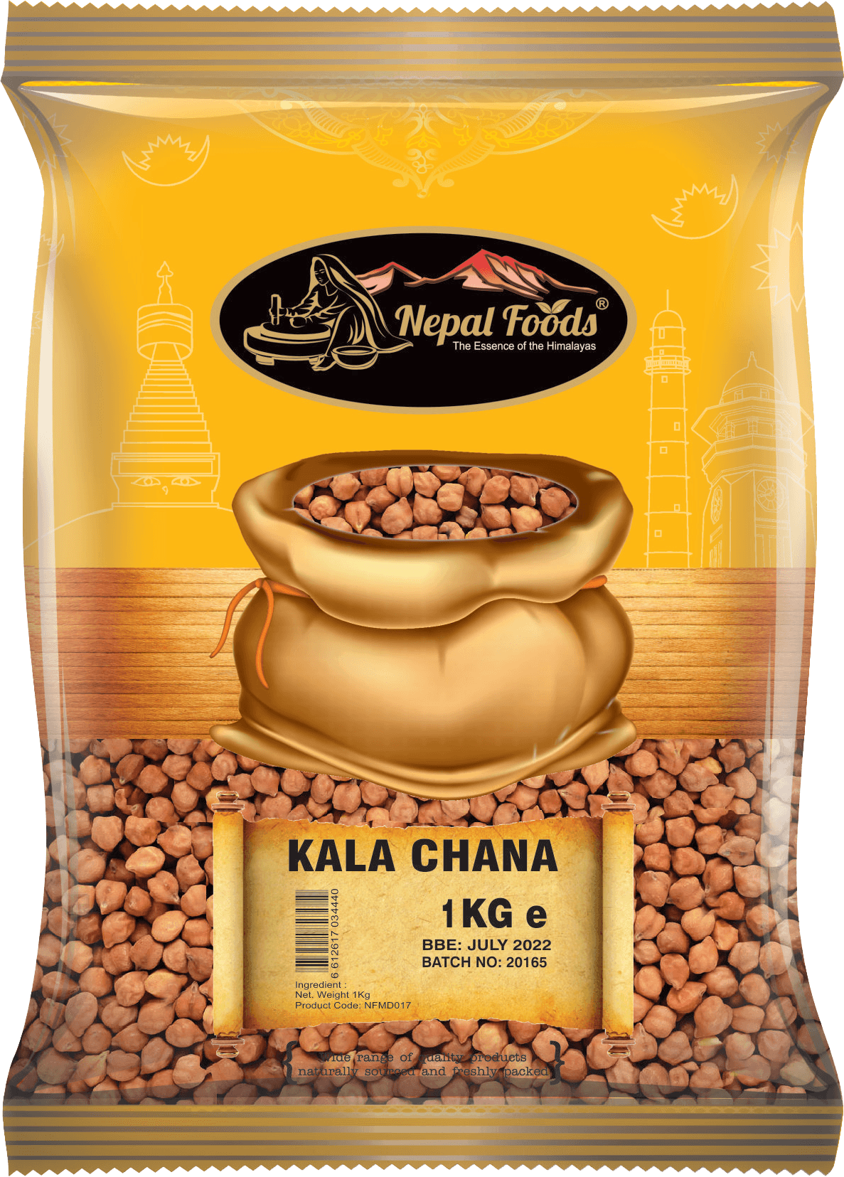Kalo Chana (Black Chickpeas) 2lbs – authentic Nepali product available in the UK