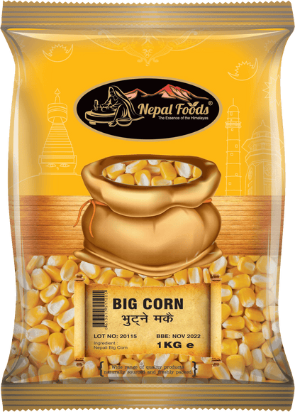 BIG CORN 1kg – authentic Nepali product available in the UK