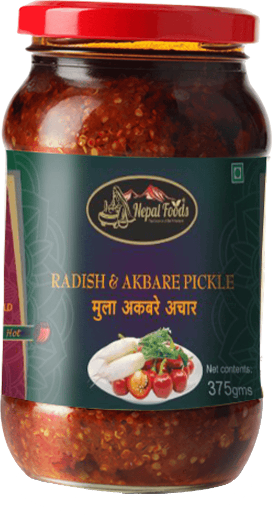 RADISH AKBARE PICKLE 375g image 1