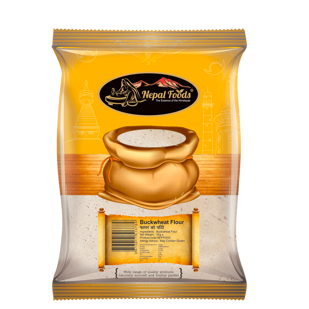 BUCKWHEAT FLOUR 2lb – authentic Nepali product available in the UK