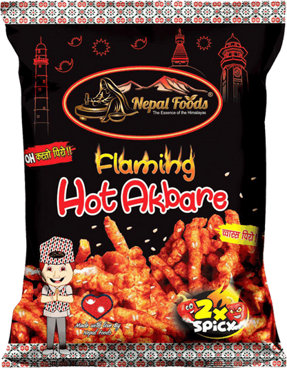 Flaming Hot Akabare Sticks 70g. *Great Taste Winner* ⭐️⭐️ – authentic Nepali product available in the UK