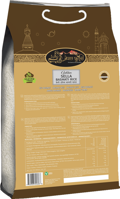 NEPAL FOODS GOLDEN SELLA 20lb image 1