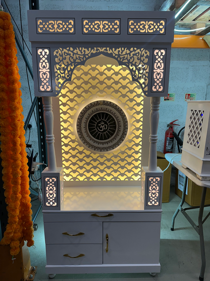 Large Temple with light (166cm Height 78 cm Wide) (Nepali Favourite) – authentic Nepali product available in the UK
