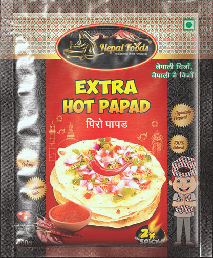Extra Hot Papad – authentic Nepali product available in the UK