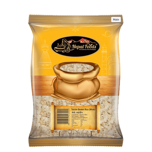 WHITE FLAKE RICE (Taichin) 700g – authentic Nepali product available in the UK