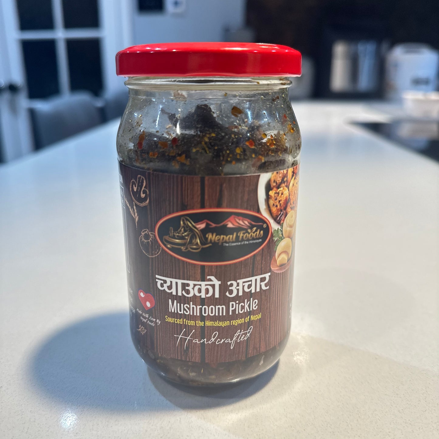 Mushroom Pickle 200g – authentic Nepali product available in the UK