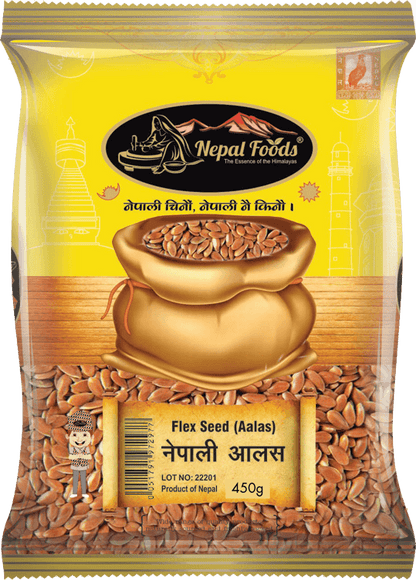 FLAX SEED 450G – authentic Nepali product available in the UK