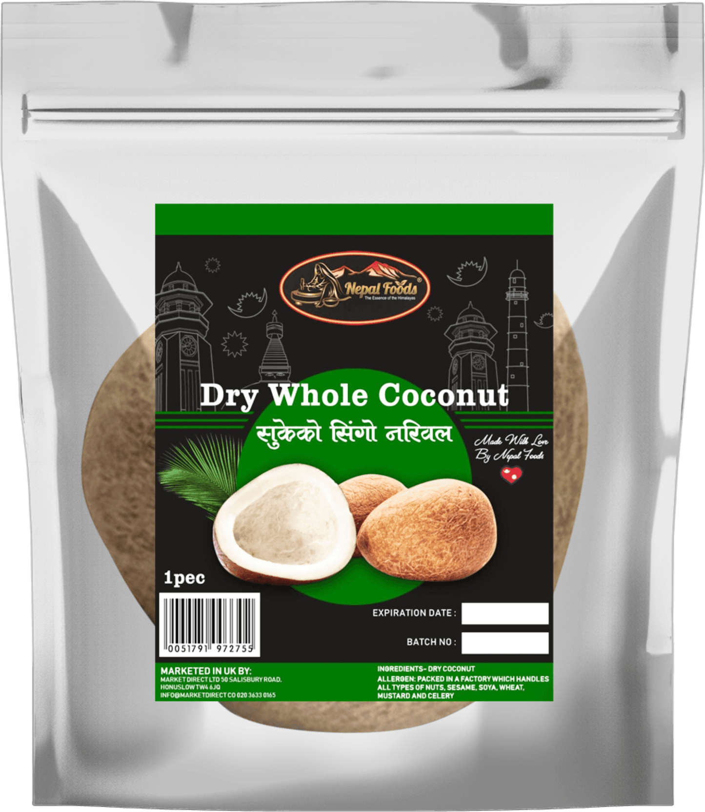 DRY COCONUT Half  image 0