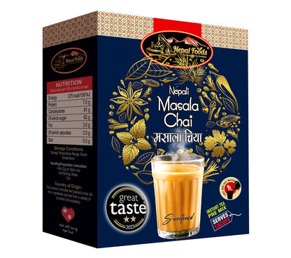 Nepali Masala chai  200g (10's) (Great Taste Award ⭐️⭐️Winner) – authentic Nepali product available in the UK