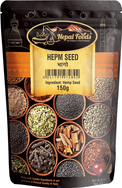 HEMP SEEDS 300g – authentic Nepali product available in the UK