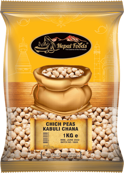 CHICK PEAS 1kg – authentic Nepali product available in the UK
