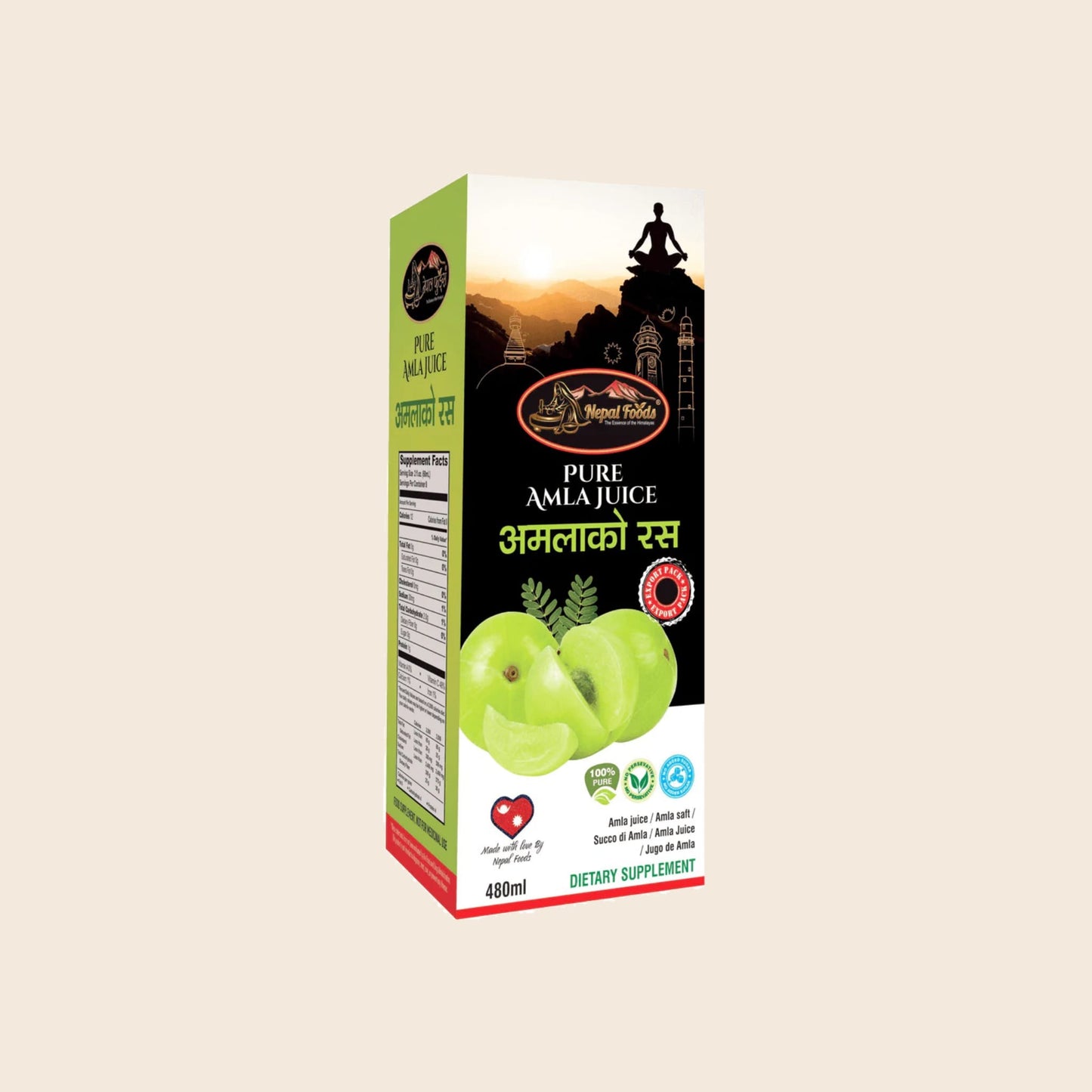 PURE AMLA JUICE 480ml