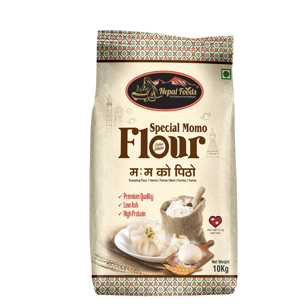Momo Flour 10kg. Special MOMO Flour (Maida) – authentic Nepali product available in the UK
